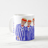Friseursalon-Quartett Kaffeetasse (Vorderseite Links)