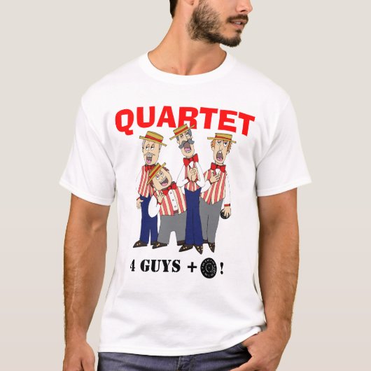 Friseursalon-Quartett T-Shirt (Vorderseite)