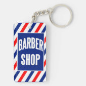 Friseursalon Schlüsselanhänger (Rückseite)
