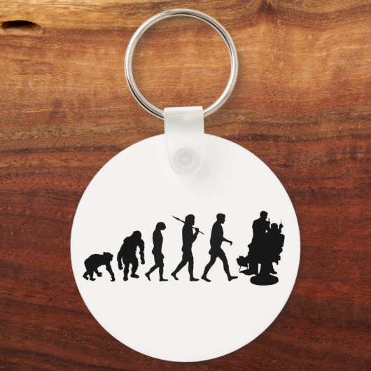 Friseursalon Schlüsselanhänger (Vorderseite)