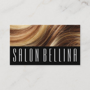 Friseursalon Schönheitssalon Friseur Visitenkarte