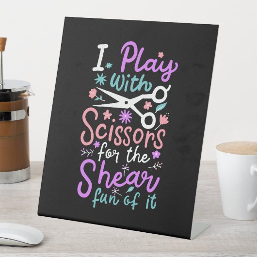 Friseursalon Sockelschild (In Situ)