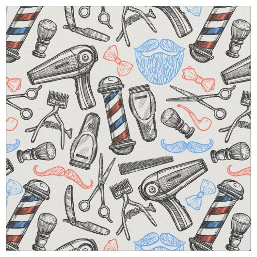 Friseursalon Stoff (Nahaufnahme)