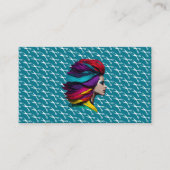 Friseursalon Stylist Beauty Shop Kosmetikindustrie Visitenkarte (Vorderseite)