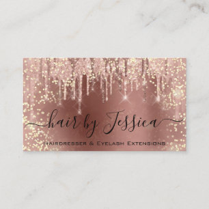 Friseursalon Stylist Friseur Nails Makeup Vip Visitenkarte