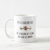 Friseursalon Stylist-Geschenk Idee Kaffeetasse (Links)