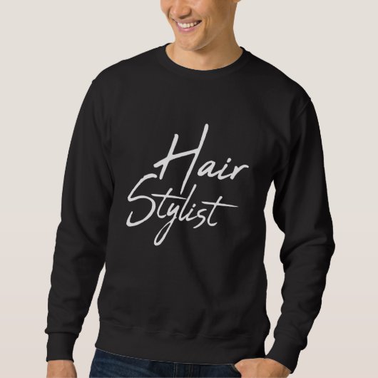 Friseursalon Sweatshirt (Vorderseite)