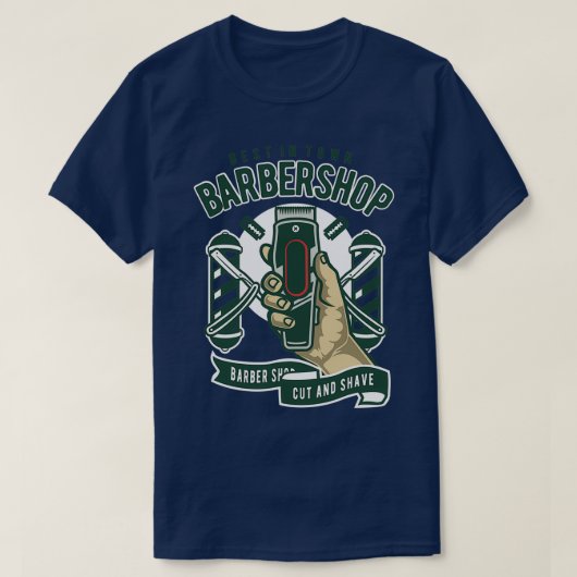 Friseursalon T-Shirt (Design vorne)