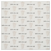 Friseursalon Tan Schere Comb Fabrik Stoff (Muster)