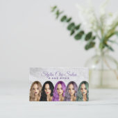 Friseursalon-Telefonkarten Visitenkarte (Stehend Vorderseite)