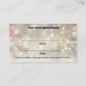 Friseursalon Termine Visitenkarte (Rückseite)