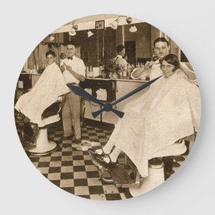Friseursalon-Uhr Große Wanduhr