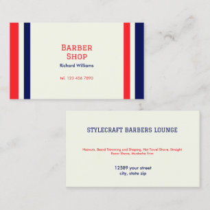 Friseursalon Visitenkarte