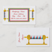 Friseursalon Visitenkarte (Vorne/Hinten)