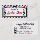 Friseursalon Visitenkarte (Vorne/Hinten)