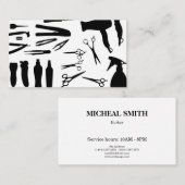 Friseursalon Visitenkarte (Vorne/Hinten)