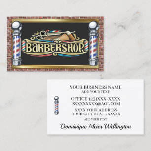 Friseursalon Visitenkarte