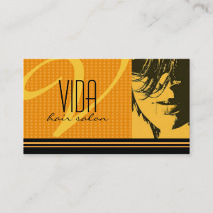 Friseursalon-Visitenkarte Visitenkarte