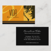 Friseursalon-Visitenkarte Visitenkarte (Vorne/Hinten)