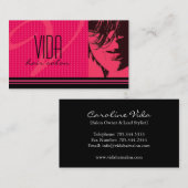 Friseursalon-Visitenkarte Visitenkarte (Vorne/Hinten)