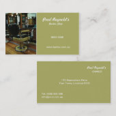 Friseursalon-Visitenkarte Visitenkarte (Vorne/Hinten)