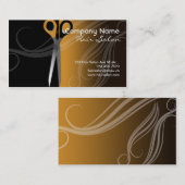 Friseursalon-Visitenkarte Visitenkarte (Vorne/Hinten)