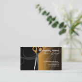 Friseursalon-Visitenkarte Visitenkarte (Stehend Vorderseite)