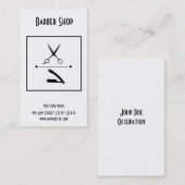 Friseursalon-Visitenkarte Visitenkarte (Vorne/Hinten)