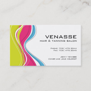 Friseursalon-Visitenkarte Visitenkarte