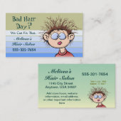 Friseursalon-Visitenkarte Visitenkarte (Vorne/Hinten)