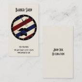 Friseursalon-Visitenkarte Visitenkarte (Vorne/Hinten)