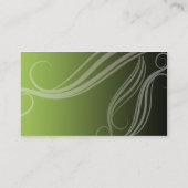 Friseursalon-Visitenkarte Visitenkarte (Rückseite)