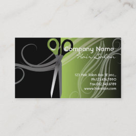 Friseursalon-Visitenkarte Visitenkarte