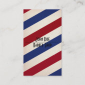 Friseursalon-Visitenkarte Visitenkarte (Rückseite)