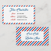 Friseursalon-Visitenkarte Visitenkarte (Vorne/Hinten)