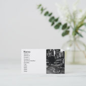 Friseursalon-Visitenkarte Visitenkarte (Stehend Vorderseite)