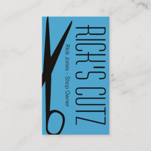 Friseursalon-Visitenkarte Visitenkarte