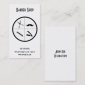 Friseursalon-Visitenkarte Visitenkarte (Vorne/Hinten)