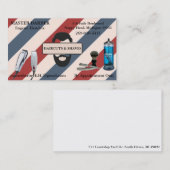 Friseursalon-Visitenkarte Visitenkarte (Vorne/Hinten)