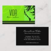 Friseursalon-Visitenkarte Visitenkarte (Vorne/Hinten)