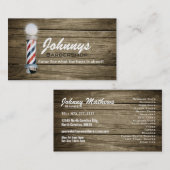 Friseursalon-Visitenkarten Visitenkarte (Vorne/Hinten)