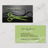 Friseursalon-Visitenkarten Visitenkarte (Vorne/Hinten)