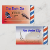 Friseursalon-Visitenkarten Visitenkarte (Vorne/Hinten)