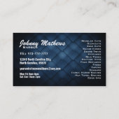 Friseursalon-Visitenkarten Visitenkarte (Rückseite)