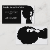 Friseursalon-Visitenkarten Visitenkarte (Vorne/Hinten)