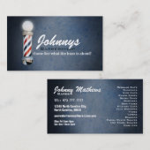 Friseursalon-Visitenkarten Visitenkarte (Vorne/Hinten)