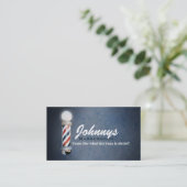 Friseursalon-Visitenkarten Visitenkarte (Stehend Vorderseite)