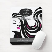 Friseursalon Werbemouse Pad - HAMbyWG Mousepad (Mit Mouse)