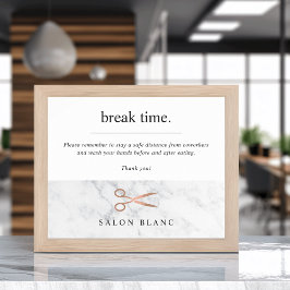 Friseursalon Wohnzimmer/Küche Wohnküche Sicherheit Poster