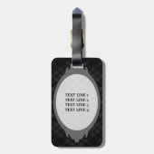 Friseursalongang Gepäckanhänger (Rückseite vertikal)